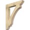 Ekena Millwork Imperial Slat Rough Sawn Bracket, Douglas Fir, 6"W x 40"D x 48"H BKT06X40X48IMP06RDF - alternate 1